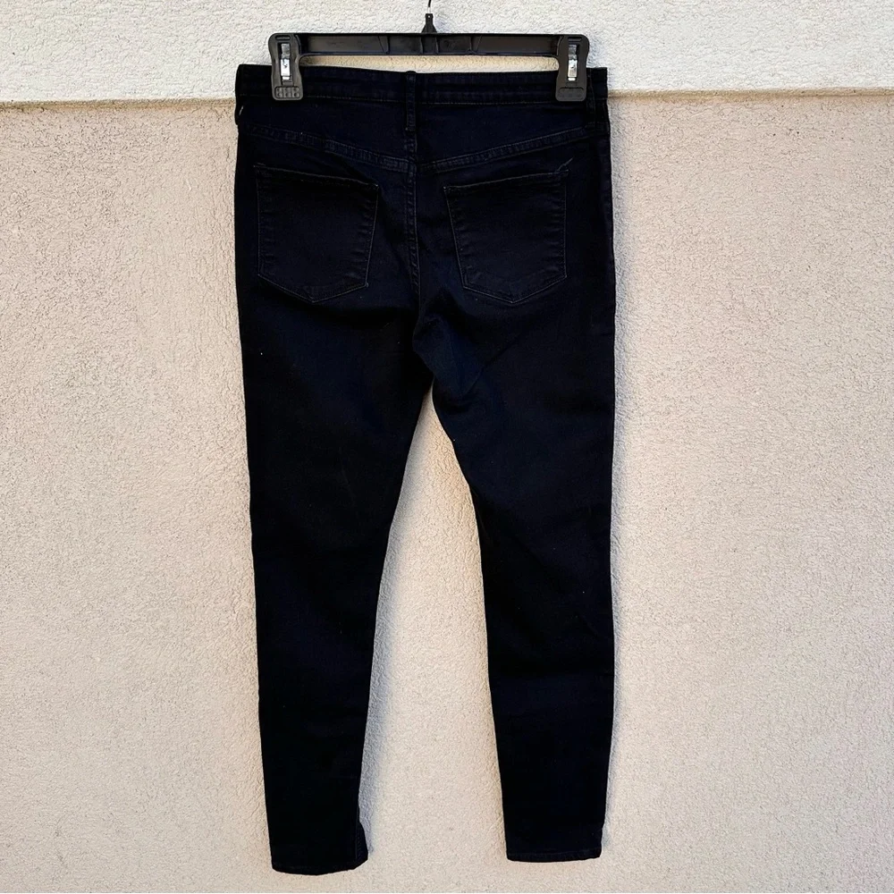 Girls Juniors H&M Black Skinny High-Rise Jeans EUC